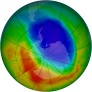 Antarctic Ozone 2012-10-10